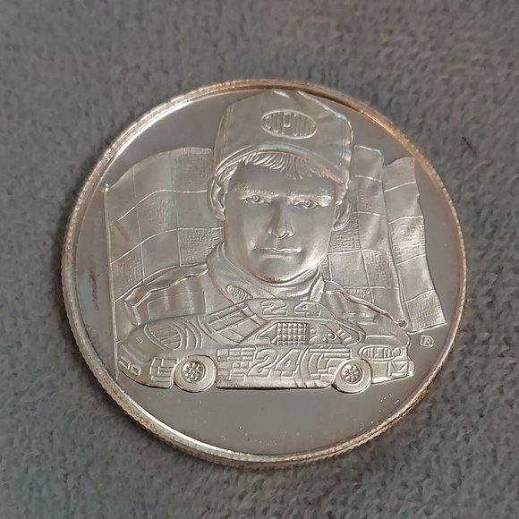 1994 Brickyard 400 Jeff Gordon Rookie of the Year coin - Picture 2 of 2